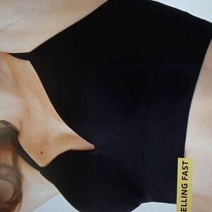 10-T Trueking Supportive Comfort Wireless Shaping Bra. Color Black